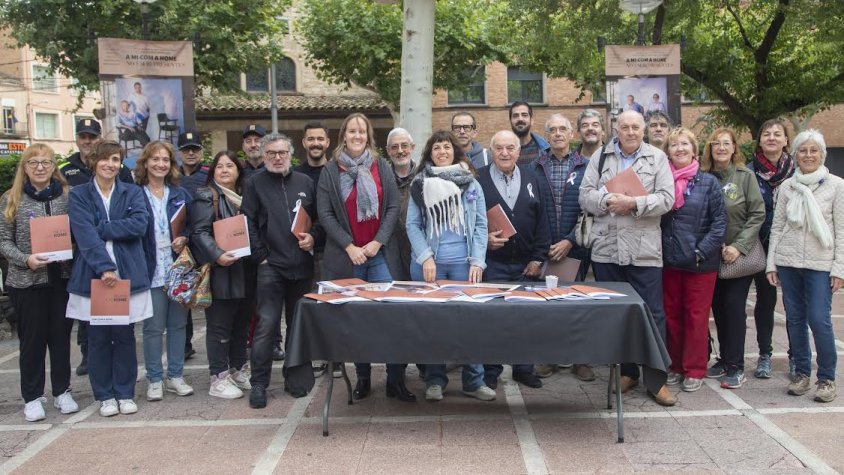 Presentació de la campanya del 25N a Tàrrega