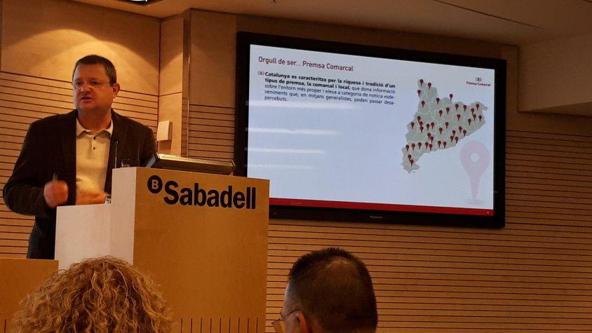 Presentació de l'Estudi d'Audiència de la Premsa Comarcal a Barcelona