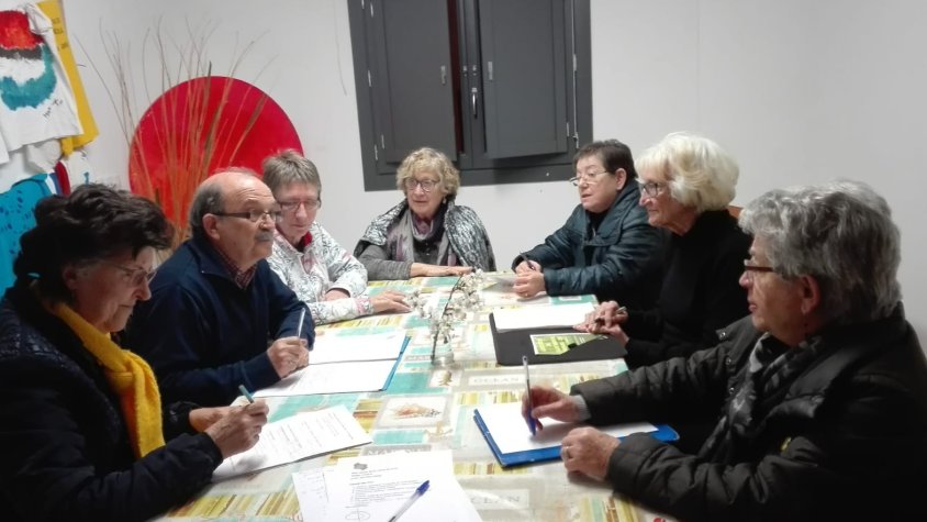 La Junta de l'entitat reunida