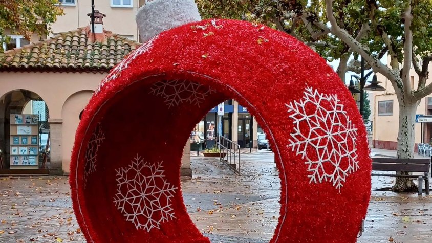 La nova bola de Nadal gegant
