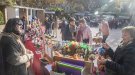 Bona afluència de visitants al Mercat de Sant Nicolau de Bellpuig