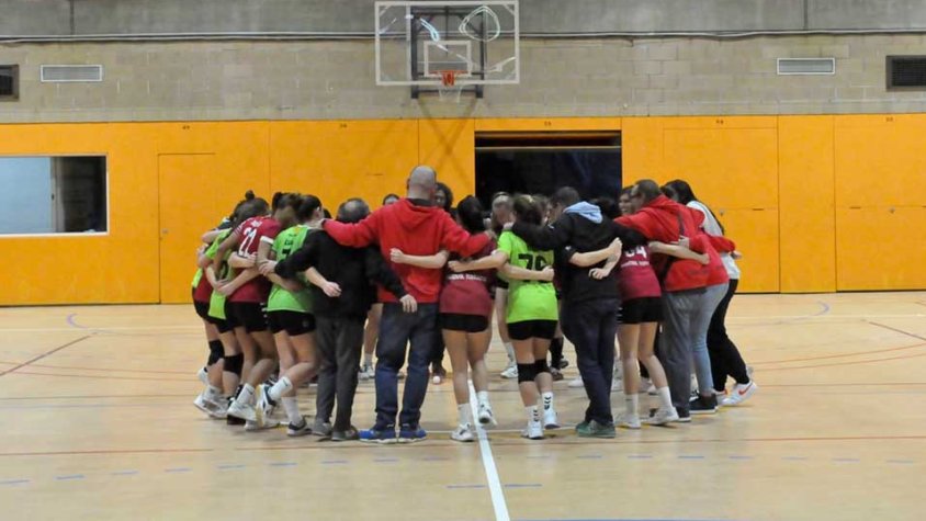 Un moment d'un dels partits