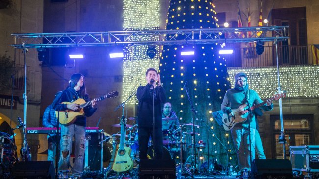 El concert es va celebrar ahir a la tarda a la plaça Major de la capital de l’Urgell