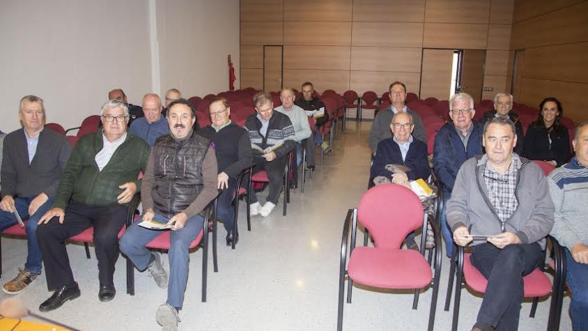Un moment de l'assemblea dels regants del Segarra-Garrigues