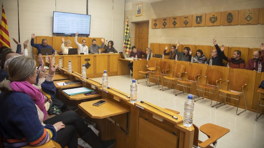 Un moment del ple
