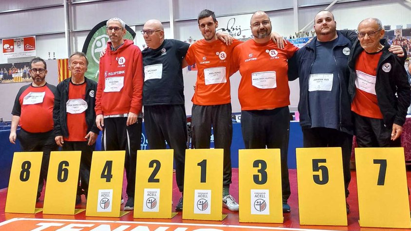 Jugadors d'Alba al Campionat de Catalunya celebrat a les Borges