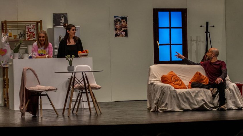 Un moment de l'obra