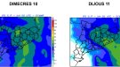 Arriba pluja i febles nevades entre dimecres i dijous a Catalunya