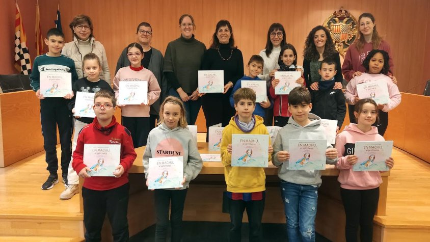 Lliurament dels exemplars del conte