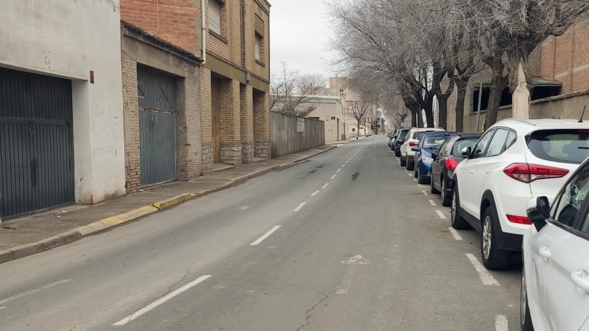 Tram de l'avinguda de Balaguer on començaran les obres