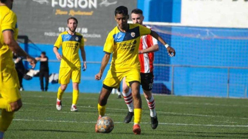 Un moment del partit