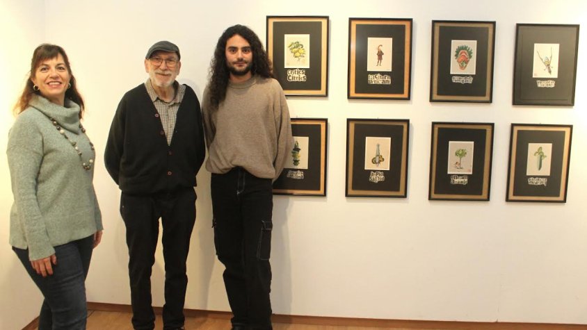 Acte inaugural de la primera exposició del 2024 a la Sala Marsà