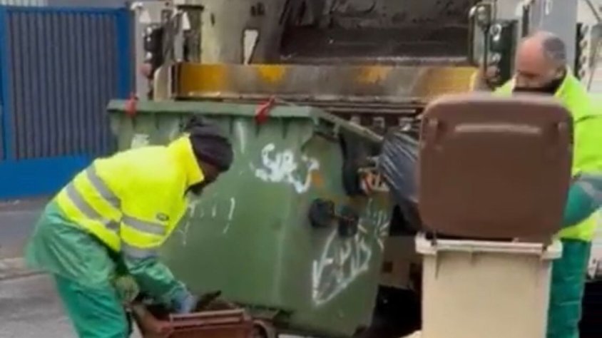 La primera recollida porta a porta parcial al polígon Riambau