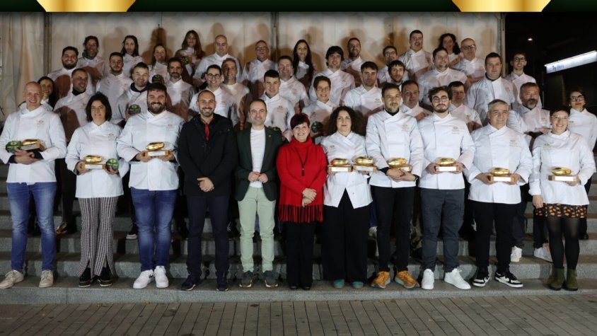 Els pastissers premiats entre els quals hi ha Xavier Vilà