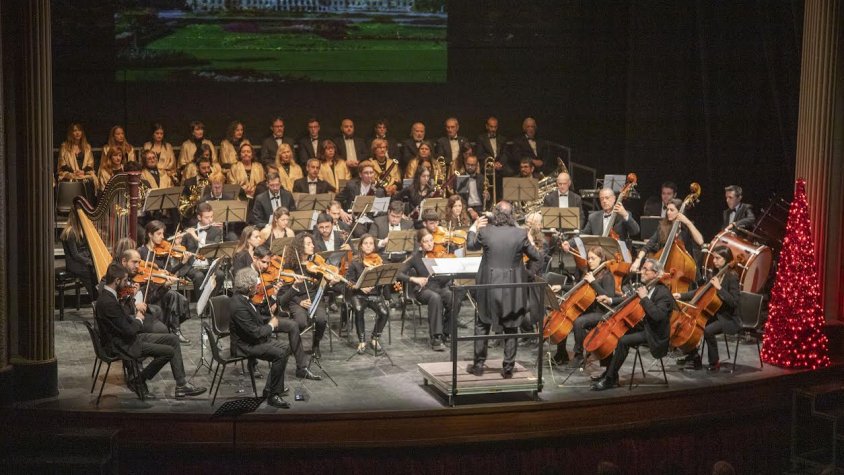 Un moment del concert de Reis