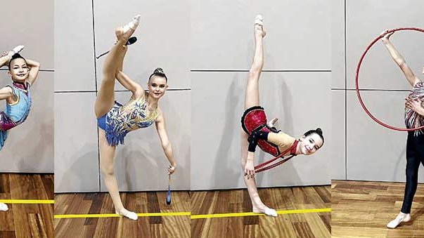 Els quatre gimnastes