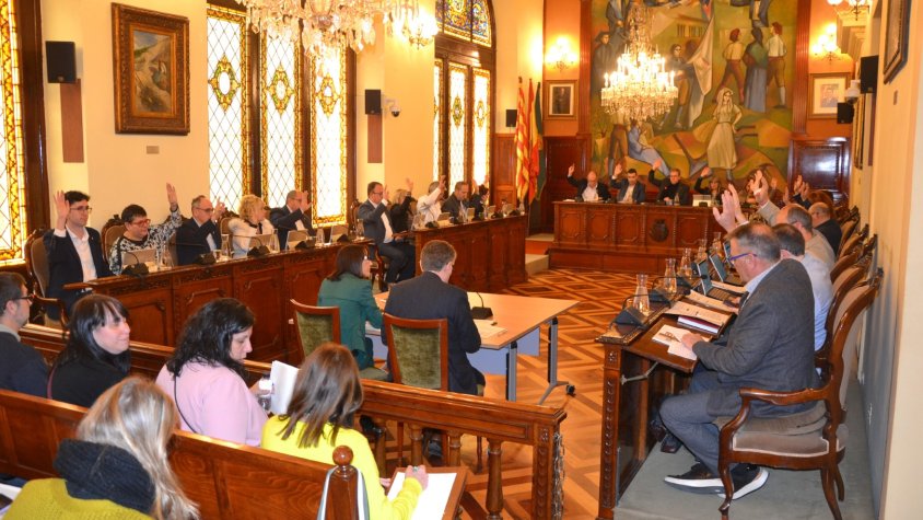 Un moment del ple