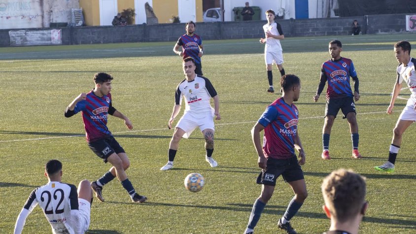 Un moment del partit