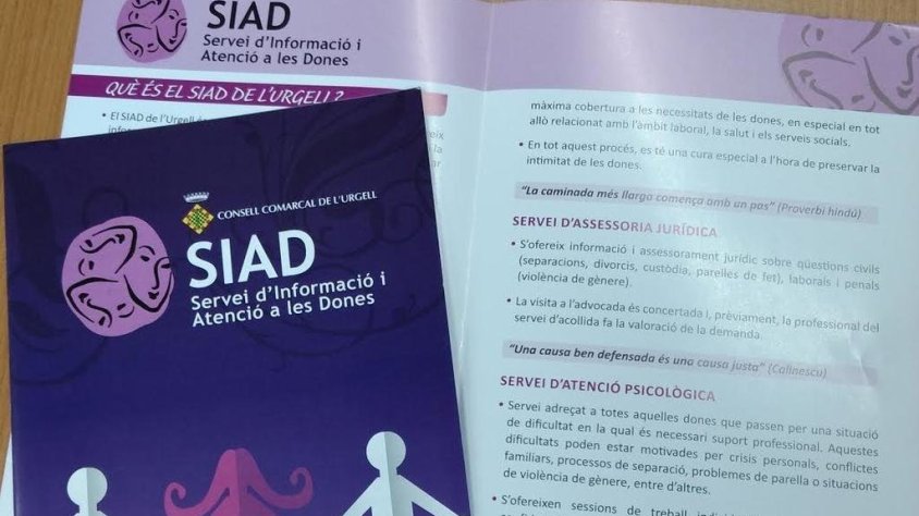 Informació del SIAD de l'Urgell