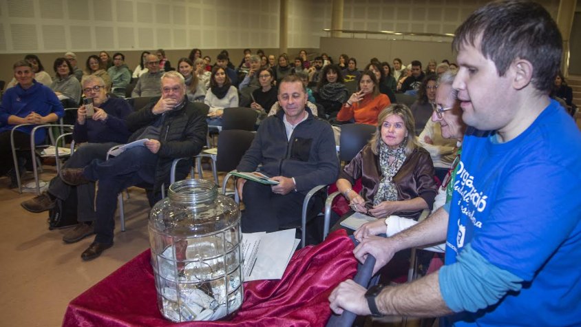 Un moment de la presentació del nou marc estratègic d'Alba