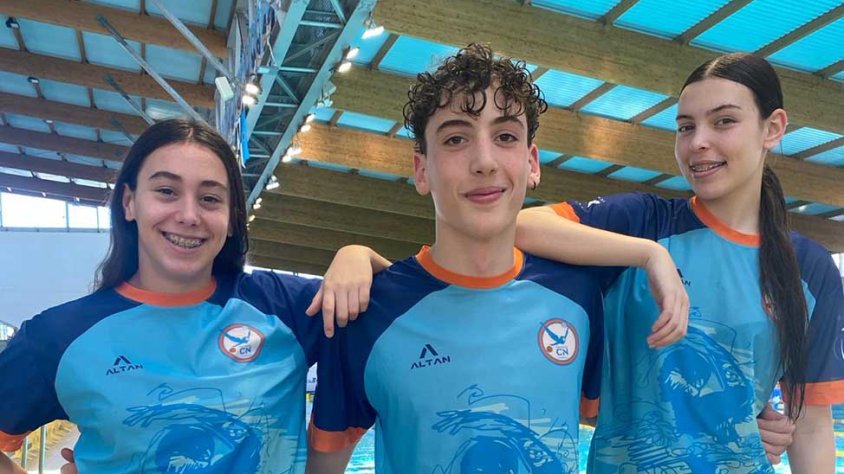 Noa Priego, Biel Gabernet i Maria Perera