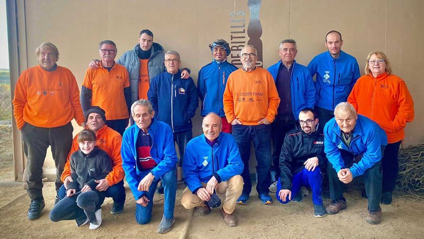 Els jugadors del Celestí Farré i del CB Palou