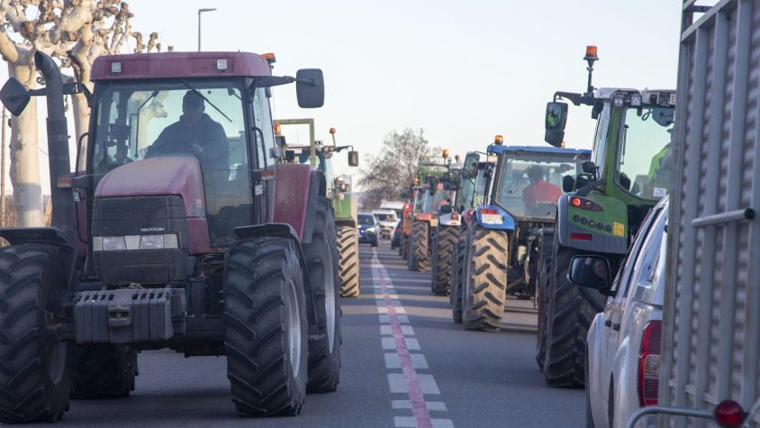 La tractorada entre Anglesola i Tornabous