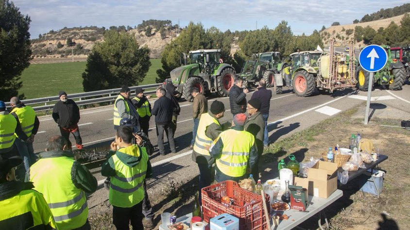 El tall de la carretera ha començat a les 9 del matí
