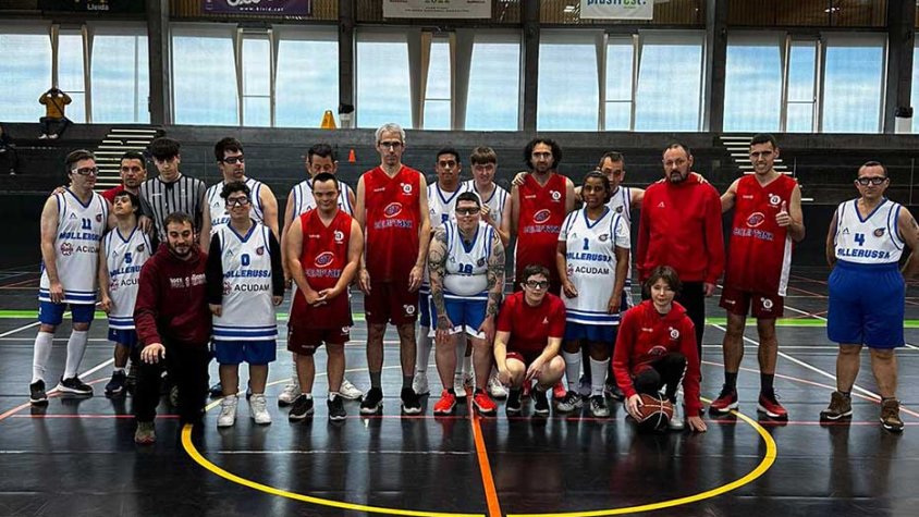 L'equip de bàsquet