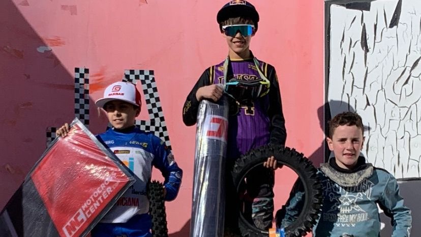 Xavier Viciana, segon al podi