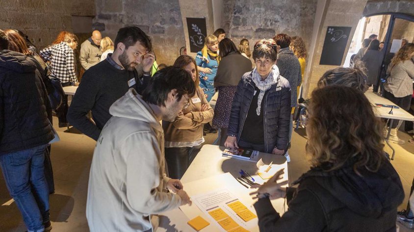 L'acte celebrat ahir al castell de Verdú va reunir docents de tot Catalunya