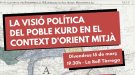 La Soll organitza una nova xerrada sobre geopolítica centrada en el poble kurd