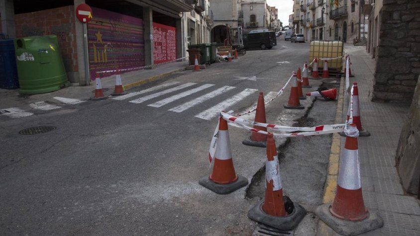 Actuació de millora al carrer Homenatge a la Vellesa