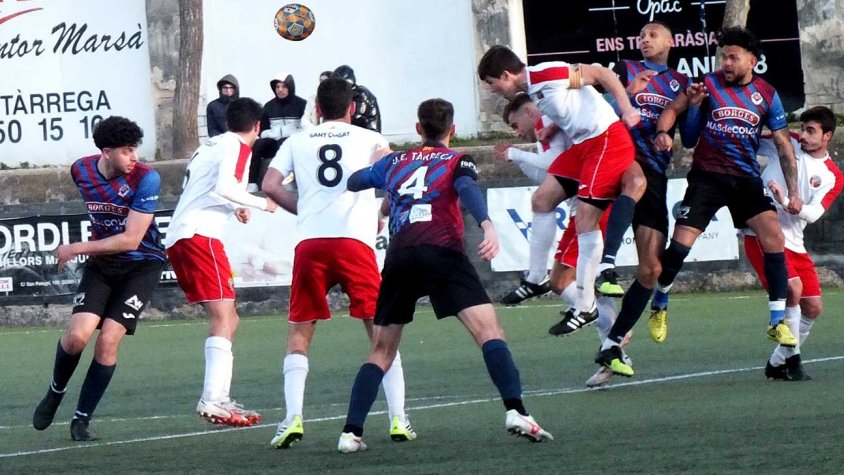 Una jugada del partit del passat 3 de març