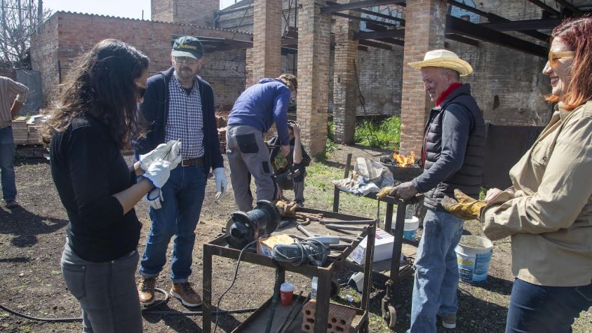 El taller es va impartir al Museu Trepat