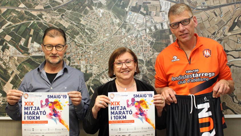 Bart Loomans i Ricard Mir han presentat la prova del 2019 a l'alcaldessa