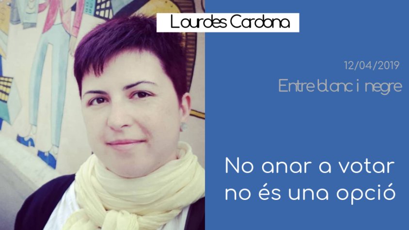 L'inici de la campanya electoral a 'Entre blanc i negre'