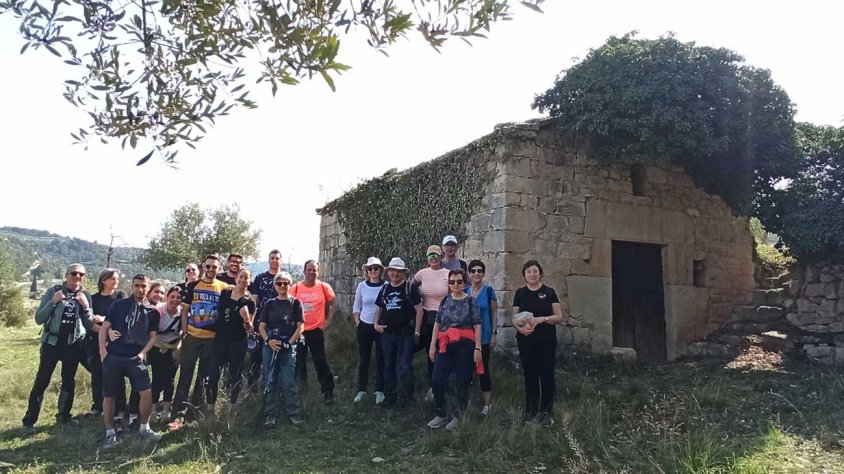 La primera caminada va ser un gran èxit, amb uns vint inscrits