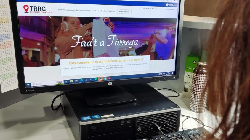 Imatge d'arxiu del portal de bons Tàrrega