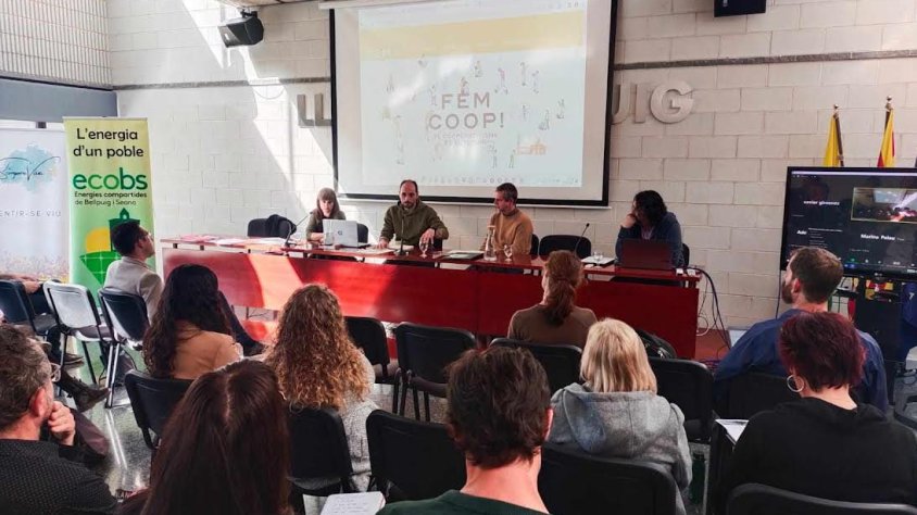 Un moment de l'assemblea