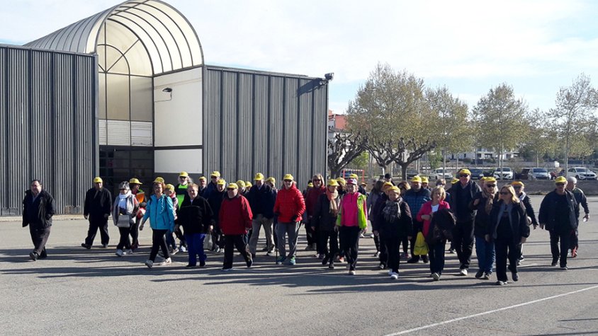 La sortida de la primera caminada del projecte que es fa enguany