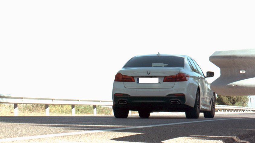 El vehicle que conduïa l'home denunciat