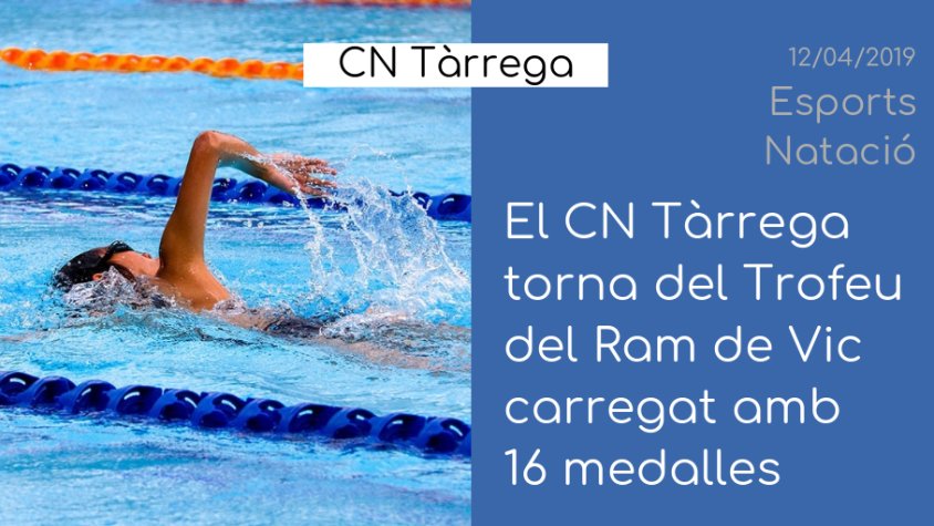 Futbol, natació, atletisme, bitlles, rítmica, bitlles i handbol, a 'Esports'