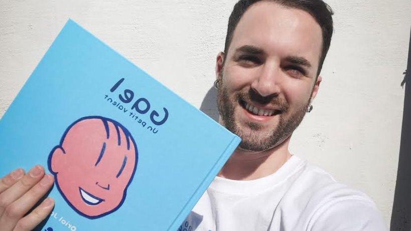 Oriol Jové amb el conte