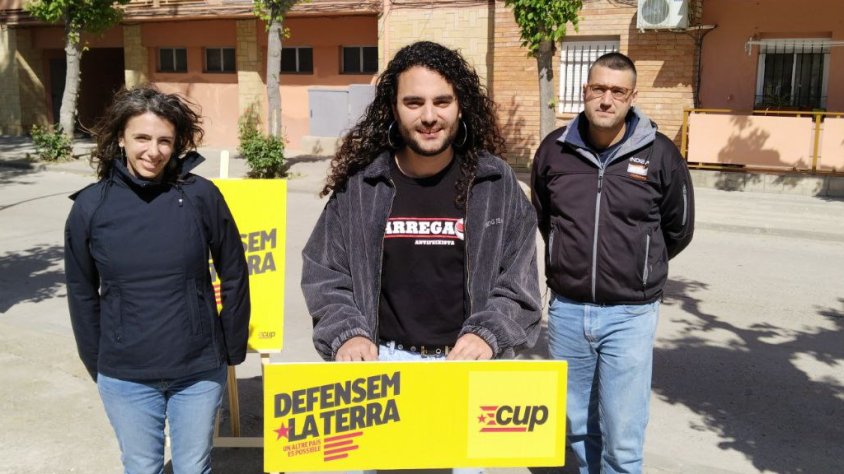 Roda de premsa a Tàrrega