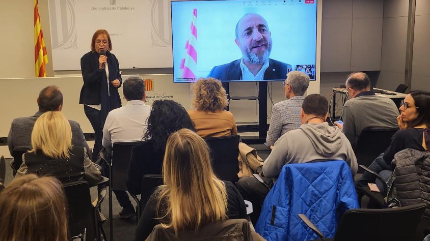 Trobada telemàtica amb institucions i agents del territori
