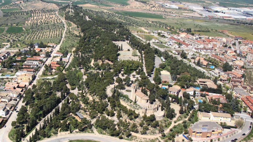 Imatge d'arxiu aèria del Parc de Sant Eloi