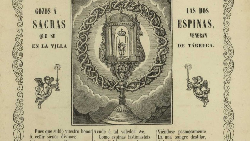 Goigs de les Santes Espines de Tàrrega, segle XIX