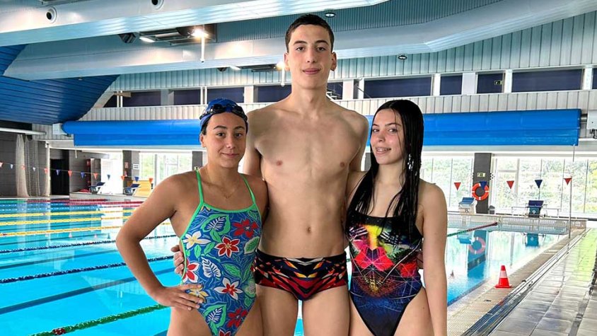 Noa Priego, Biel Gabernet i Maria Perera, de concentració al CAR de Sant Cugat