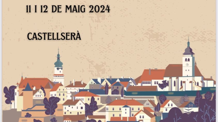 El cartell de la festa, obra de Carla Pros Serentill, alumna de l'escola El Terrall
